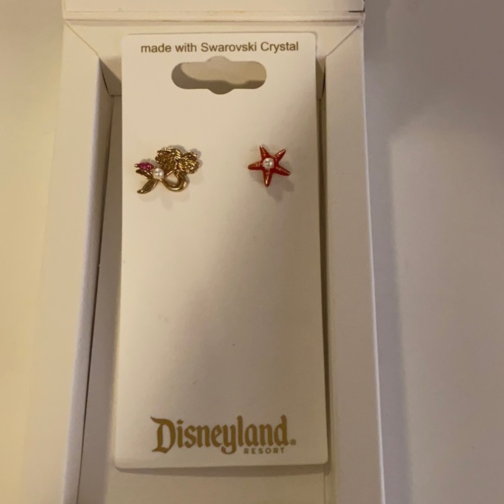 Disney land Ariel Little Mermaid earrings